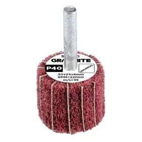 Graphite Csapos lamellás korong, 30x25x6mm, P40