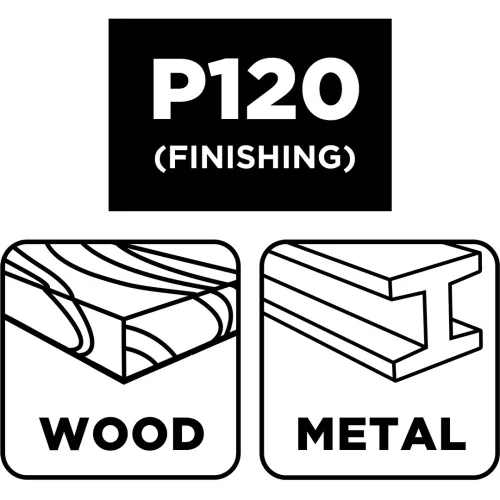 Graphite Csiszolóvászon tekercs 2,5mx115mm, P150