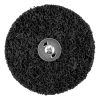 Graphite Tisztítókorong szilikon karbidos műanyag szálakkal, fémcsiszoláshoz, 125x14x6mm, csapos, fúrógépekhez