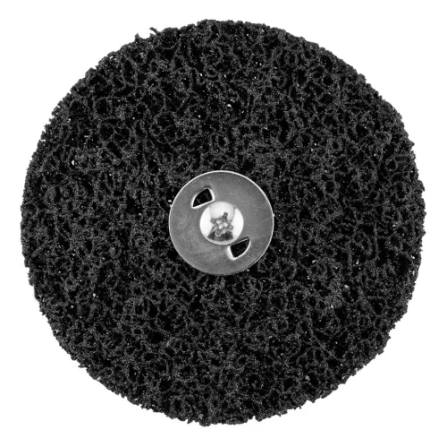 Graphite Tisztítókorong szilikon karbidos műanyag szálakkal, fémcsiszoláshoz, 125x14x6mm, csapos, fúrógépekhez