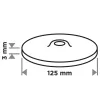 Graphite Rugalmas csiszolótányér, 125x3mm, M14