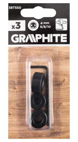 Graphite Mélységütköző készlet fúrókhoz, imbuszkulccsal, 3db