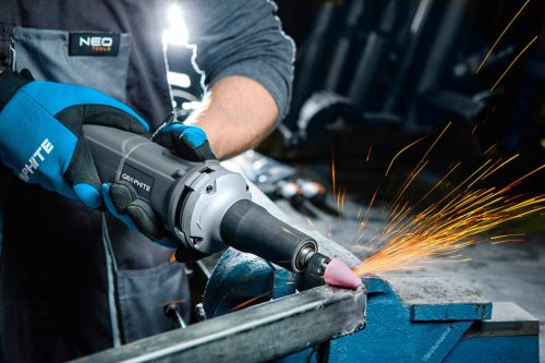 Graphite Egyenes csiszoló 710W, állítható fordulatszám: 12000-28000 min-1, befogás: 6mm