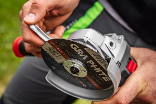 Graphite Sarokcsiszoló 125mm 1600W