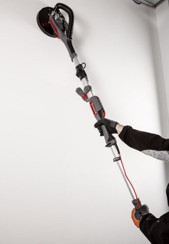 Graphite Falcsiszoló led világítással 215mm, kerek és háromszögletű csiszolófej 710W