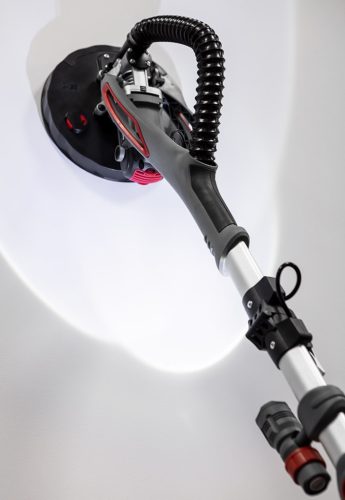 Graphite Falcsiszoló led világítással 215mm, kerek és háromszögletű csiszolófej 710W