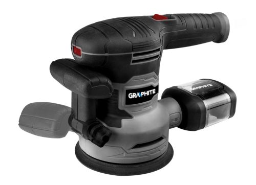 Graphite Excentercsiszoló kofferben, 125/150mm 450W