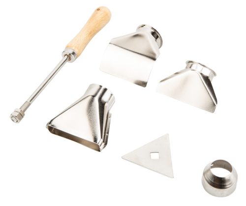 Graphite Hőlégfúvó 2000W, I:50C, II: 350C, III: 550C, kofferben 5db kiegészítővel