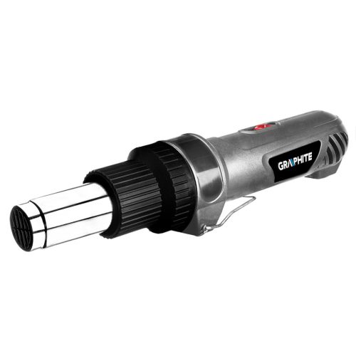 Graphite Hőlégfúvó 2000W, egyenes markolat, hőfokszabályzós I: 350ºC, II: 550ºC