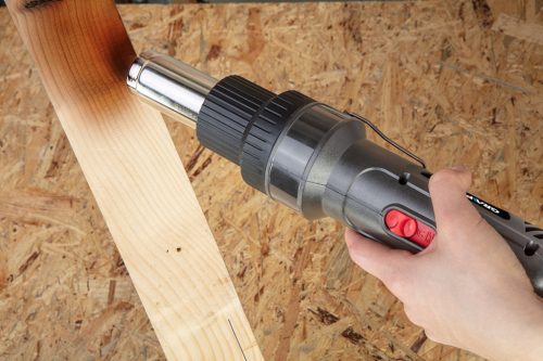 Graphite Hőlégfúvó 2000W, egyenes markolat, hőfokszabályzós I: 350ºC, II: 550ºC