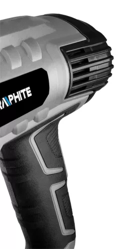 Graphite Hőlégfúvó 2000W, hőfokszabályzós I: 50ºC, II: 50-550ºC, III: 50-550ºC