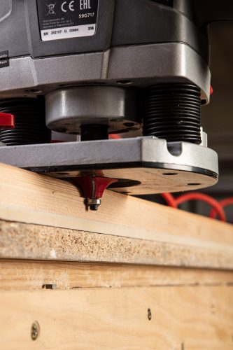 Graphite Felsőmaró 8-12mm 1300W