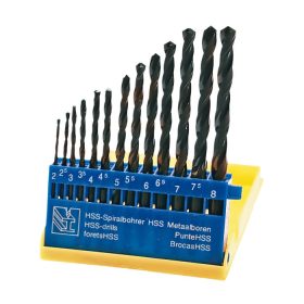 Top Tools fém csigafúró készlet 13r. 2-8mm