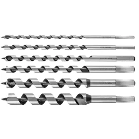 Verto Fafúró készlet, spirál, 230mm, 6db