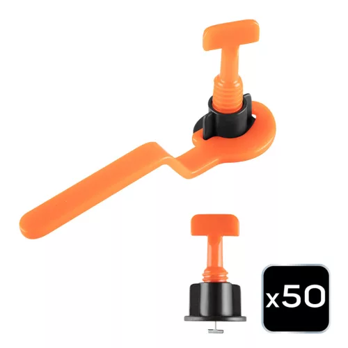 Neo Tools Csempeszintező készlet 50db