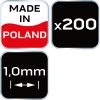 Neo Tools Hézagoló-, fugakereszt - 1mm, 200db