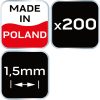 Neo Tools Hézagoló-, fugakereszt - 1.5mm, 200db