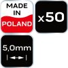 Neo Tools Hézagoló-, fugakereszt T 5,0mm, 50db