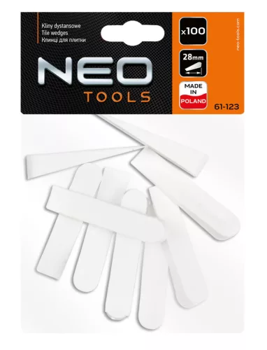 Neo Tools Csempeék 100db 28mm