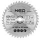 Neo Tools Körfűrészlap tiszta vágáshoz, 350x30mm, 40 fog