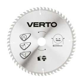 Verto körfűrészlap 250x30mm 100fog hm. alu!