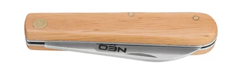 Neo Tools Összecsukható kés fa nyéllel