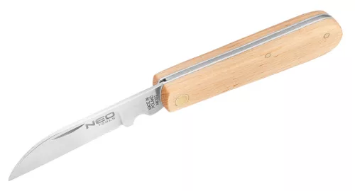 Neo Tools Összecsukható kés fa nyéllel