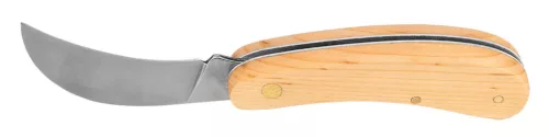 Neo Tools Összecsukható hajlított pengés kés fa nyéllel