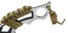Neo Tools Túlélőkés, 11cm penge, 75cm paracord kötéllel tokban