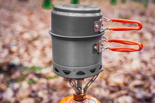 Neo Tools Kemping főzőedény készlet 2az1-ben