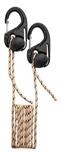 Neo Tools Rugós kötélfeszítő karabíner + paracord kötél(3,5mmx1,5m) készlet, 3db