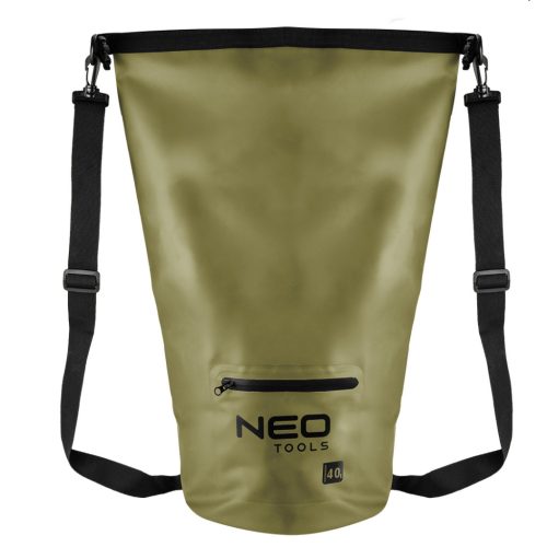 Neo Tools Vízálló hátizsák, PVC, 28X65cm, 40L