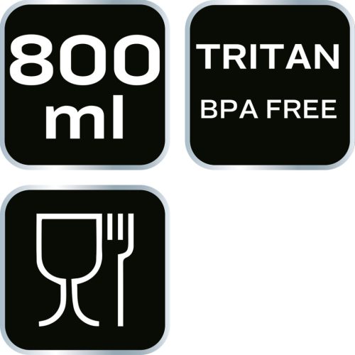 Neo Tools Vizespalack, 800ml, Tritan anyag, BPA mentes