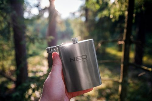 Neo Tools Kemping flaska, rozsdamentes, 220ml