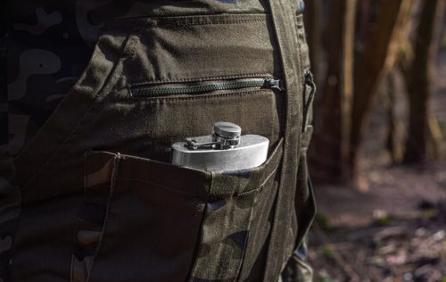 Neo Tools Kemping flaska, rozsdamentes, 220ml