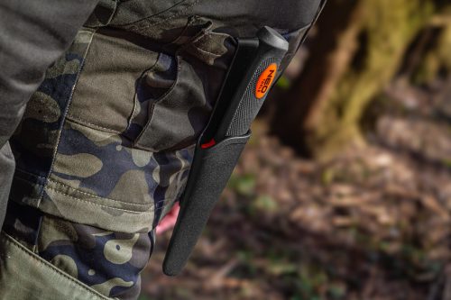 Neo Tools Univerzális kés, rozsdamentes penge, 2k nyél, műanyag tok