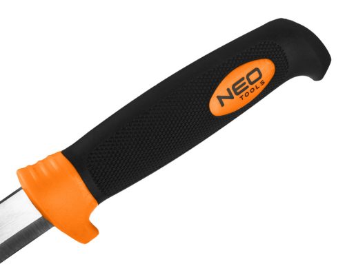 Neo Tools Univerzális kés, rozsdamentes penge, 2k nyél, műanyag tok