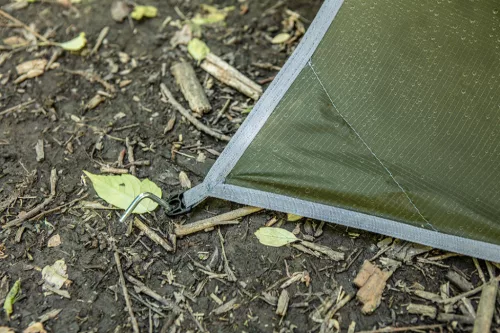 Neo Tools Túlélő kemping ponyva, vízálló, 360X290CM, 210T/2000 PU anyag, horgok, kötelek, 2 szállítózsák