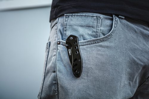 Neo Tools Összecsukható kés, 90mm-es penge, többcélú felhasználásra