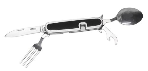 Neo Tools Kemping evőeszköz készlet, 4az1-ben, 88/150mm, rendelési egység: 5db