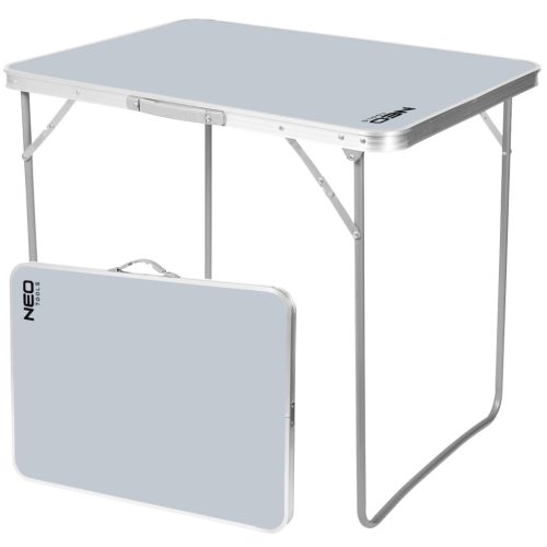 Neo Tools Összecsukható kempingasztal, 80x60x75cm, 3,4kg
