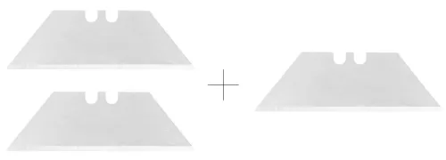 Neo Tools Trapézpengés kés, fémházas  6db kampós és trapéz pengével