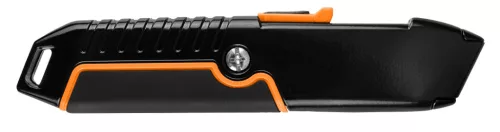 Neo Tools Trapézpengés kés, biztonsági, rugós pengevisszahúzóval, alu házas