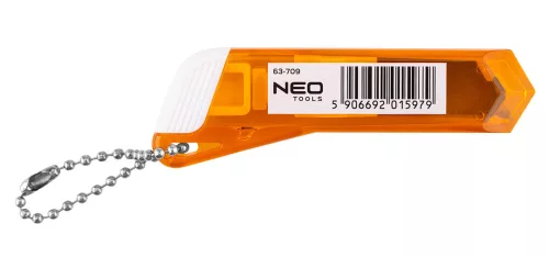 Neo Tools Kés, kulcstartó, 7,5cm. CK5 penge, 80db/doboz, rendelési egység: 80db