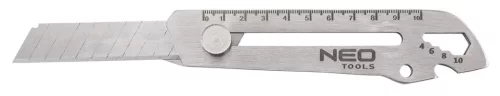 Neo Tools Multifunkciós kés 18mm-es törhető penge, 6az1-ben