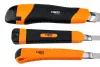 Neo Tools Törhető pengés kés készlet, 2db 9mm-es és 1db 18mm-es kés, 10db 18mm-es és 10db 9mm-es pótpenge