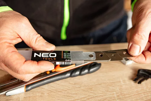 Neo Tools Törhető penge, 18mm, 10db, rendelési egység: 36db