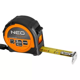 Neo Tools Mérőszalag 2m / 16mm, mágneses, dupla fékes