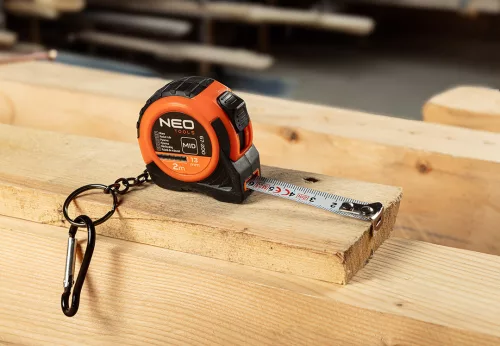 Neo Tools Mini mérőszalag, 2m/13mm,