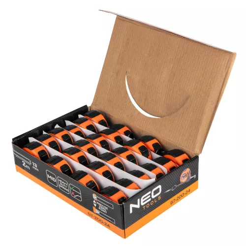 Neo Tools Mini mérőszalag, 2m/13mm,